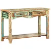 Image de Table Console 120x40x75 Cm Bois Solide De RÃ©cupÃ©ration
