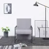 Image de vidaXL Fauteuil Gris clair Tissu