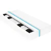 Image de Matelas 120 x 200 cm 7 zones Ressort ensachÃ© 20 cm H3 vidaXL vidaXL
