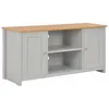 Image de Vidaxl Meuble Tv Gris 120 X 39 X 58 Cm