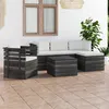 Image de Chaise de bar Gris foncÃ© Tissu - VidaXL