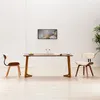 Image de vidaXL Chaises Ã  manger lot de 2 crÃ¨me bois courbÃ© et similicuir