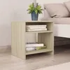 Image de 2 Pcs Tables De Chevet ChÃªne Sonoma 40 X 30 X 40 Cm AgglomÃ©rÃ©