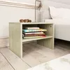 Image de Tables De Chevet 2 Pcs ChÃªne Sonoma 40 X 30 X 30 Cm AgglomÃ©rÃ©