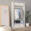 Image de vidaXL Garde-robe Blanc brillant 100x50x200 cm Bois d'ingÃ©nierie