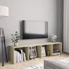 Image de BibliothÃ¨que/Meuble Tv ChÃªne Sonoma 143 X 30 X 36 Cm