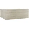 Image de Table de chevet flottante ChÃªne sonoma 40x30x15 cm AgglomÃ©rÃ© - VidaXL
