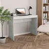 Image de vidaXL Bureau Gris bÃ©ton 90x40x72 cm Bois d'ingÃ©nierie