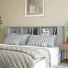 Image de Cadre de lit Blanc Bois de pin massif 140 x 200 cm - VidaXL