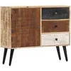Image de vidaXL Buffet 88x30x73 cm Bois de manguier massif