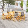 Image de vidaXL Table basse Pin mexicain Gamme Corona Blanc 100x60x45 cm