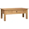 Image de Vidaxl Table Basse 100x60x45 Cm Pin Massif Assortiment Panama