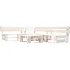 Image de Vidaxl Salon De Jardin Palette 4 Pcs Bois Blanc