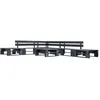 Image de Vidaxl CanapÃ©s De Jardin Palette 6 Pcs Noir Bois