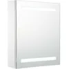 Image de Armoire De Salle De Bain Ã Miroir Led 50x13,5x60 Cm Vidaxl Vidaxl