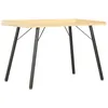 Image de Vidaxl Bureau ChÃªne 90x50x79 Cm
