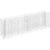 Image de Lit SurÃ©levÃ© Ã Gabion Acier GalvanisÃ© 180x30x60 Cm Vidaxl Vidaxl
