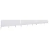 Image de vidaXL Paravent 9 panneaux Tissu 1200 x 120 cm Blanc sable