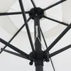 Image de Vidaxl Parasol Blanc Sable 200x211 Cm Aluminium