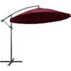 Image de vidaXL Parasol suspendu Bordeaux 3 m MÃ¢t en aluminium