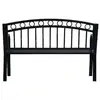 Image de Salons de jardin VidaXL  Banc de jardin  125 cm Noir Acier P31599810