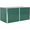 Image de JardiniÃ¨re 160 X 80 X 77 Cm Acier GalvanisÃ© Vert
