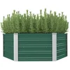 Image de JardiniÃ¨re 129 X 129 X 46 Cm Cm Acier GalvanisÃ© Vert