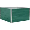 Image de JardiniÃ¨re 100 X 100 X 45 Cm Acier GalvanisÃ© Vert