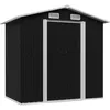 Image de Abri de stockage pour jardin Anthracite Acier 204x132x186 cm vidaXL vidaXL