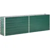 Image de JardiniÃ¨re Acier GalvanisÃ© 240 X 40 X 77 Cm Vert