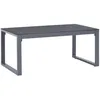 Image de vidaXL Table basse 90x50x40 cm Aluminium