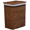 Image de PANIER Ã LINGE MARRON SAULE