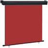 Image de Vidaxl Auvent LatÃ©ral De Balcon 170x250 Cm Rouge