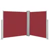 Image de Auvent LatÃ©ral RÃ©tractable Rouge 100 X 600 Cm