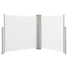 Image de Vidaxl Auvent LatÃ©ral RÃ©tractable CrÃ¨me 120 X 600 Cm