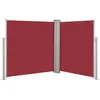 Image de Vidaxl Auvent LatÃ©ral RÃ©tractable Rouge 140 X 600 Cm