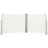 Image de Vidaxl Auvent LatÃ©ral RÃ©tractable CrÃ¨me 140 X 1000 Cm
