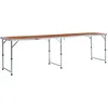 Image de Vidaxl Table Pliable De Camping Aluminium 240x60 Cm