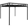 Image de Vidaxl Chapiteau De Jardin Avec Auvent RÃ©tractable 3x3 M Anthracite