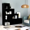 Image de BibliothÃ¨que/SÃ©parateur de piÃ¨ce Noir 155x24x160 cm AgglomÃ©rÃ©