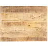 Image de Vidaxl Dessus De Table Bois De Manguier Solide 15-16 Mm 80x60 Cm