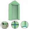Image de Vidaxl Serre Avec Cadre En Acier 0,5 MÂ² 1x0,5x1,9 M