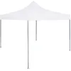 Image de Vidaxl Tente De RÃ©ception Pliable Professionnelle 3x3 M Acier Blanc