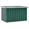 Image de Vidaxl BoÃ®te De Rangement De Jardin Vert 109x67x65 Cm