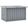 Image de Vidaxl BoÃ®te De Rangement De Jardin Gris 109x67x65 Cm