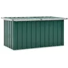 Image de vidaXL BoÃ®te de rangement de jardin Vert 129x67x65 cm