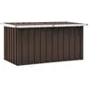Image de Vidaxl BoÃ®te De Rangement De Jardin Marron 129x67x65 Cm