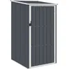 Image de Vidaxl Abri De Jardin Anthracite 87x98x159 Cm Acier GalvanisÃ©