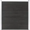 Image de Vidaxl ClÃ´ture De Jardin Wpc 180x186 Cm Gris