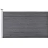 Image de Vidaxl ClÃ´ture De Jardin Wpc 175x105 Cm Gris